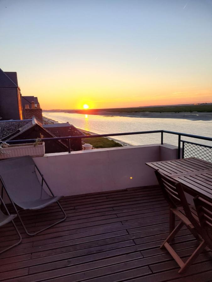 Vue Et Terrasse Panoramique Sur La Baie De Somme Apartment แซ็งต์-วาเลรี-ซัวร์-ซอมม์ ภายนอก รูปภาพ