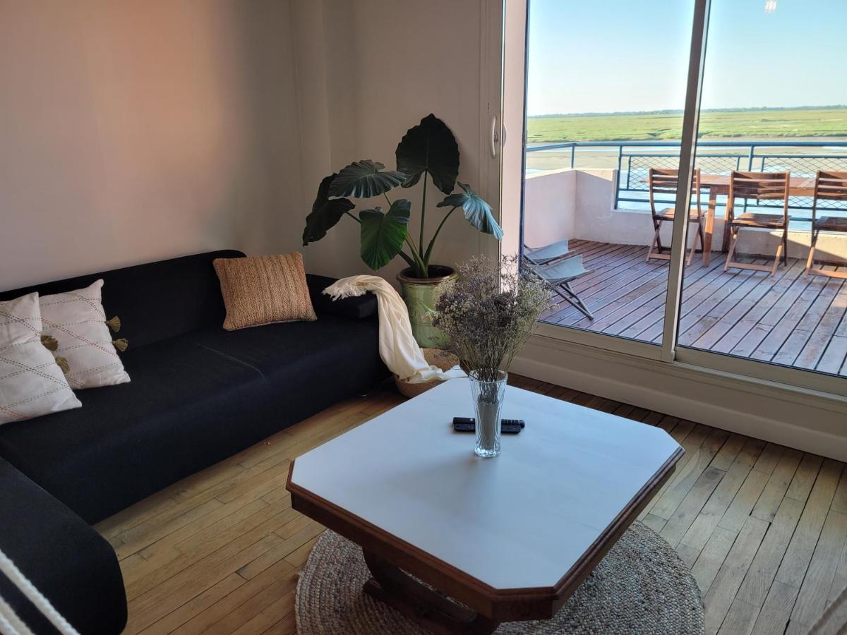 Vue Et Terrasse Panoramique Sur La Baie De Somme Apartment แซ็งต์-วาเลรี-ซัวร์-ซอมม์ ภายนอก รูปภาพ