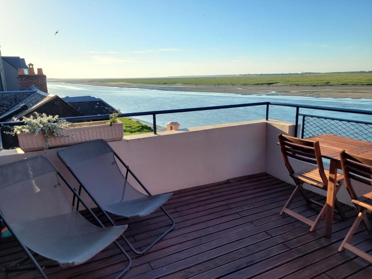 Vue Et Terrasse Panoramique Sur La Baie De Somme Apartment แซ็งต์-วาเลรี-ซัวร์-ซอมม์ ภายนอก รูปภาพ