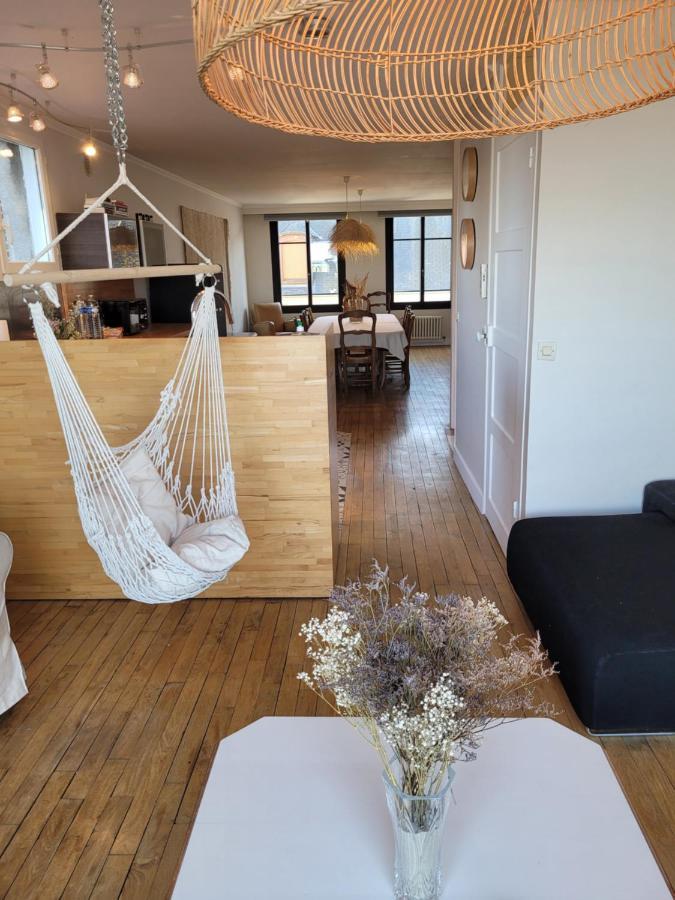 Vue Et Terrasse Panoramique Sur La Baie De Somme Apartment แซ็งต์-วาเลรี-ซัวร์-ซอมม์ ภายนอก รูปภาพ