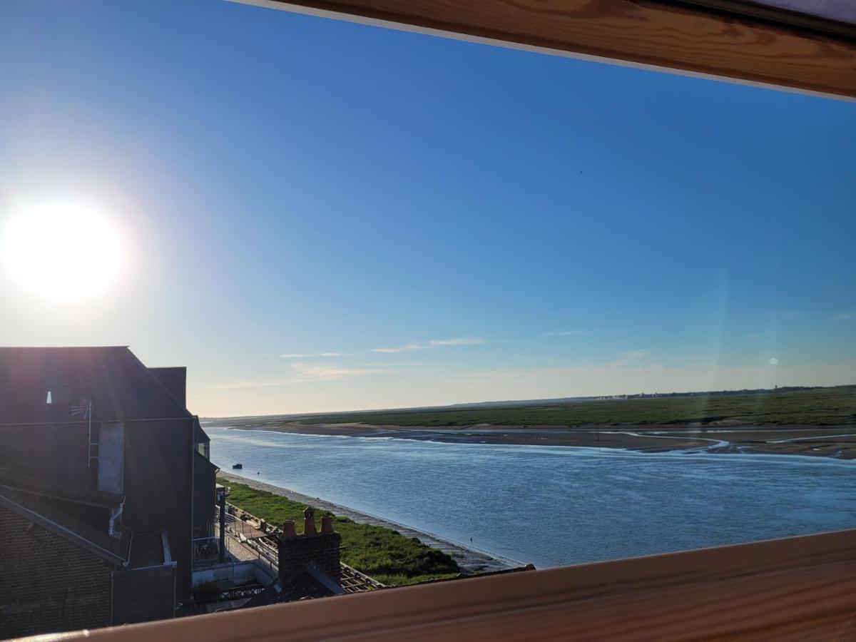Vue Et Terrasse Panoramique Sur La Baie De Somme Apartment แซ็งต์-วาเลรี-ซัวร์-ซอมม์ ภายนอก รูปภาพ
